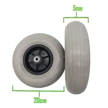 2 Roda Dianteira Aro 8 Cadeira De Rodas Ortobras Jaguaribe Foto mini 2
