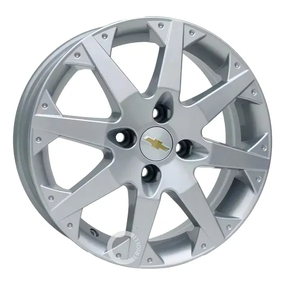 2 Rodas Gm Aro 15 Astra Ss / Par Duas Rodas Cor Prata Foto 1