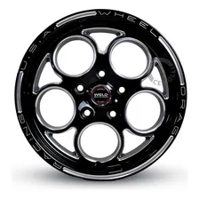 2 Rodas Weld Magnum Aro 17 4x100/5x114 Cor Preto Diamante 5x114 Foto mini 1