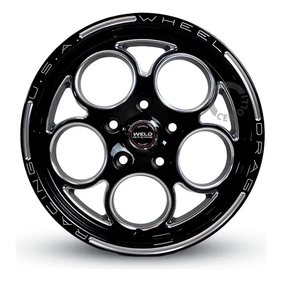 2 Rodas Weld Magnum Aro 17 4x100/5x114 Cor Preto Diamante 5x114 Foto 1