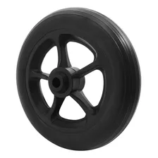 2 Rodinhas 6 Polegadas Para Cadeira De Banho Em Pvc Preto Foto mini 2