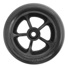 2 Rodinhas 6 Polegadas Para Cadeira De Banho Em Pvc Preto Foto mini 4