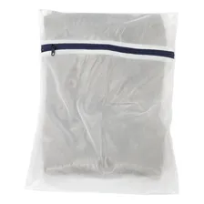 2 Saco Protetor Com Zíper Lavar Roupas Médio Delicadas Finas Foto mini 4