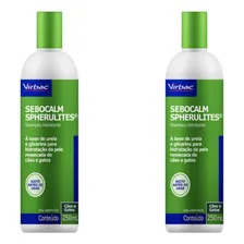 2 Sebocalm Shampoo 250ml - Virbac Fragrância Leve Foto mini 1