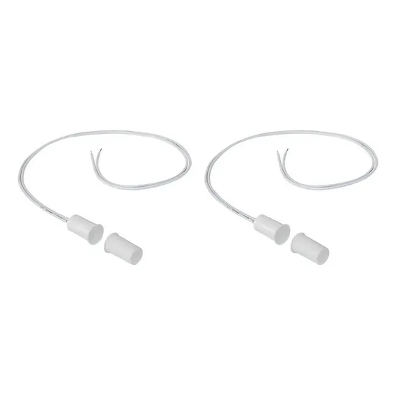 2 Sensor Alarme Magnetico Intelbras Com Fio Xas De Embutir Foto 1