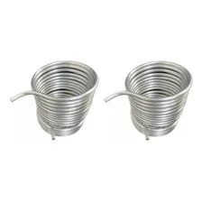 2 Serpentina Alumínio 9 Metros Chopeira Art Chopp 2 Garrafa Cor Cinza Nao Tem Foto  mini 1