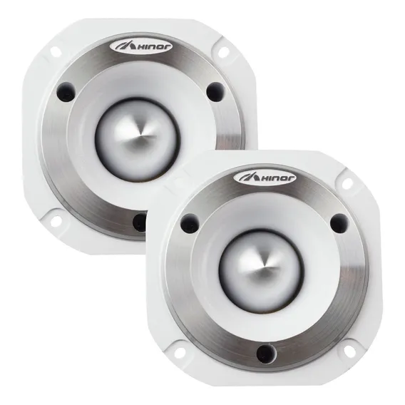 2 Super Tweeter Hinor Hst600 Branco Hst 600 Trinyum 300wrms Foto 1