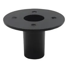 2 Suporte AlumÃnio Copo Chapeu Para Pedestal De Caixa De Som Cor Preto Foto mini 4