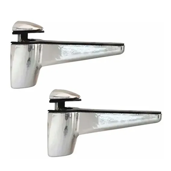 2 Suporte Fenix Para Prateleira De Vidro Ou Madeira Foto 1