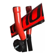 2 Suporte Transbike Rack Calha De Teto Leva Transporte Bike Cor Preto Foto mini  3