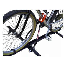 2 Suporte Transbike Rack Calha De Teto Leva Transporte Bike Cor Preto Foto mini 4