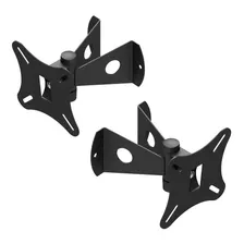 2 Suportes Caixa De Som Tv Monitor Home Theater Parede Teto Cor Preto Foto mini 1