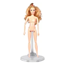2 Suportes Transparente Para Boneca Barbie Susi * Pedestal Foto  mini 1