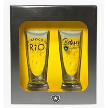 2 Taças De Chopp 300ml Botafogo Na Caixa Foto mini 2