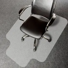 2 Tapete Protetor Piso Em Pvc 85x120cm Transparente Kapazi Foto mini 3