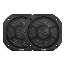 2 Tela Para Alto Falante 6 Polegadas Preta Par Com Forro Cor Preto Permak Foto  mini 1