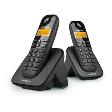 2 Telefones Sem Fio Intelbras Ts3112 Com Identificador Ramal Cor Preto Foto mini  2