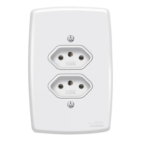 2 Tomadas 10a/250v Walma Plus Foto 1