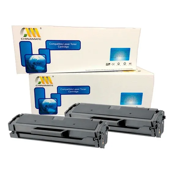 2 Toners Compatível Com D111 Tinta Preto Foto 1