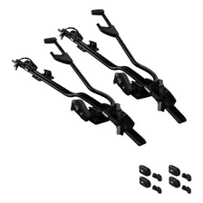 2 Transbikes De Teto Thule Proride 598b Preto/ Brinde Cor Preto Foto mini 1