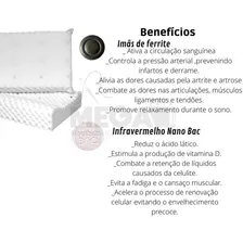 2 Travesseiro Ortopédico Contour Pillow Cervical Magnetico Cor Branco Foto mini 3