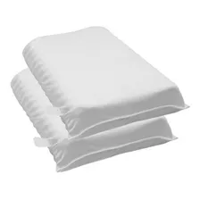 2 Travesseiro Ortopédico Contour Pillow Cervical Magnetico Cor Branco Foto mini 1