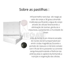 2 Travesseiro Ortopédico Contour Pillow Cervical Magnetico Cor Branco Foto mini 2