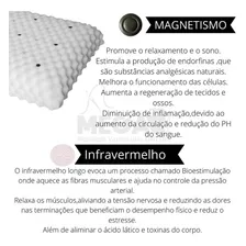 2 Travesseiros Ortopédico Magnético Com Infravermelho Cor Branco Foto mini 4