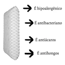 2 Travesseiros Ortopédico Magnético Com Infravermelho Cor Branco Foto mini 3