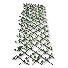 2 Treliças Cerca Gradil Painel Madeira Hera Decoração 1,60m Foto mini 4