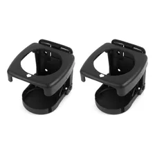 2 Un Porta Copo Dobrável Retrátil Barco Lancha Ônibus Parede Cor Preto Lisa Foto mini 1