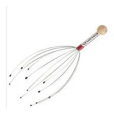 2 uni Massageador Cabeça 12 Pontas Alivia Stress Coçado Kit Foto mini 3