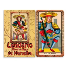 2 Unid Tarô Tarot De Marselha 78 Cartas Em Português Manual Foto mini  2