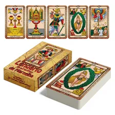 2 Unid Tarô Tarot De Marselha 78 Cartas Em Português Manual Foto mini 4