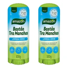 2 Unid. Tira Manchas Roupas Bastão Remove+de 70 Tipos Mancha Foto mini 1