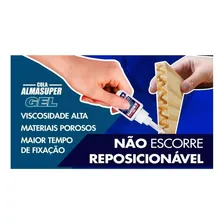 2 Unidades Cola Almasuper Gel 100g Instantânea Marceneiro Cor Transparente Foto mini 4