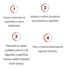 2 Unidades Cola Almasuper Gel 100g Instantânea Marceneiro Cor Transparente Foto mini 2