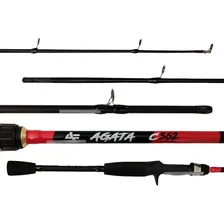 2 Varas Carretilha Carbono Ágata C 562 Albatroz 1,68m 6-12lb Foto  mini 1
