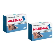 2 VermÃfugo Milbemax C P/ Cães Até 5kg Com 2 Comprimidos Foto mini 1
