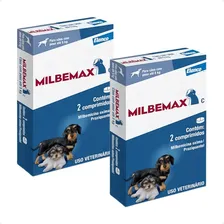 2 VermÃfugo Milbemax C P/ Cães Até 5kg Com 2 Comprimidos Foto mini 3