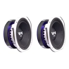 2 Woofer 6 Qvs Mgs 250 Rms Medio Graves Melhor Que Eros 6 Cor Azul Foto mini 1