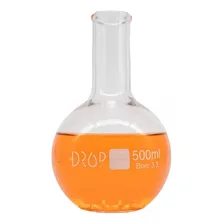 2 X Balão Fundo Chato Plano Vidro 250ml Vidro Laboratório Foto mini 4
