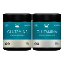 2 X Glutamina 300g 100% Pura - Sem Acucar E Sem Gluten Eleve Foto mini 1