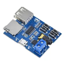 2 X M贸dulo Decodificador Amplificador De 脕udio Mp3 Arduino Foto mini 4