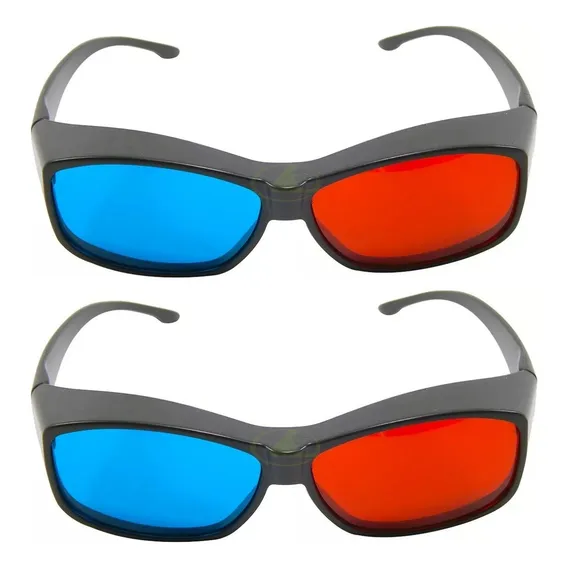 2 X Óculos 3d Passivo Marca Positivo P/ Tv Cinema Computador Foto 1