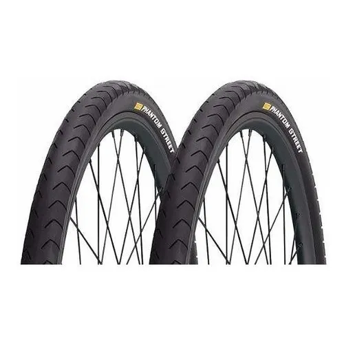 2 X Par Pneu Bicicleta Pirelli Phantom Street Aro 26 Sl Foto 1