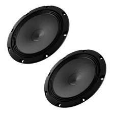 2 X Woofer De 8 Audison Sub Woofer Ap 8 200w Rms A Vista Cor Preto Foto  mini 1