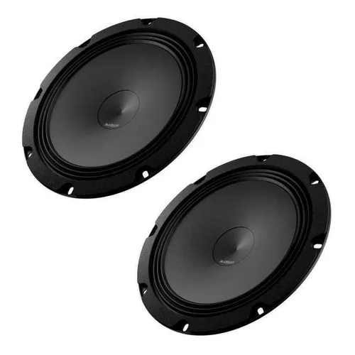 2 X Woofer De 8 Audison Sub Woofer Ap 8 200w Rms A Vista Cor Preto Foto 1