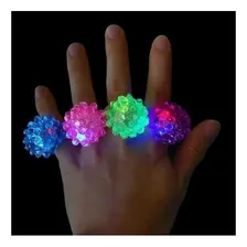 20 Anel Pisca Coloridos Baladas Festas Silicone Atacado Foto mini 2