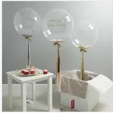 20 Balão Bubble 24 Polegadas Festa Casamento Decoração 60cm Foto mini 2